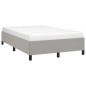 vidaXL Estructura de cama de tela gris claro 120x200 cm vidaXL Estructura de cama de tela gris claro 120x200 cm
