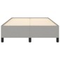 vidaXL Estructura de cama de tela gris claro 120x200 cm vidaXL Estructura de cama de tela gris claro 120x200 cm