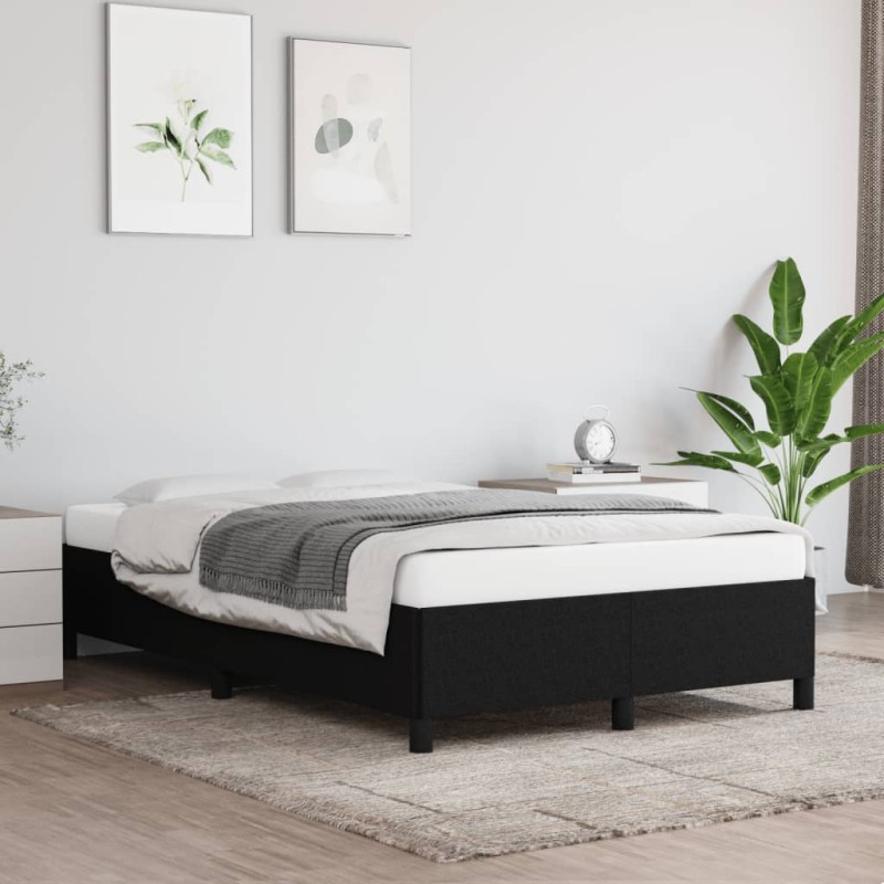 vidaXL Estructura de cama de tela gris claro 120x200 cm vidaXL Estructura de cama de tela gris claro 120x200 cm
