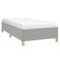 vidaXL Estructura de cama de tela gris claro 80x200 cm vidaXL Estructura de cama de tela gris claro 80x200 cm
