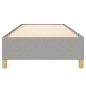 vidaXL Estructura de cama de tela gris claro 80x200 cm vidaXL Estructura de cama de tela gris claro 80x200 cm