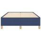 vidaXL Estructura de cama de tela azul 120x200 cm vidaXL Estructura de cama de tela azul 120x200 cm