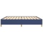 vidaXL Estructura de cama de tela gris taupe azul 200x200 cm vidaXL Estructura de cama de tela gris taupe azul 200x200 cm