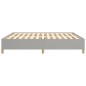 vidaXL Estructura de cama gris claro tela 180x200 cm vidaXL Estructura de cama gris claro tela 180x200 cm