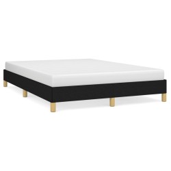 vidaXL Estructura de cama de tela gris claro 160x200 cm