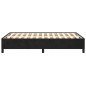 vidaXL Estructura de cama de terciopelo negro 120x200 cm vidaXL Estructura de cama de terciopelo negro 120x200 cm
