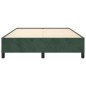 vidaXL Estructura de cama de terciopelo verde 140x190 cm vidaXL Estructura de cama de terciopelo verde 140x190 cm