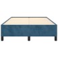 vidaXL Estructura de cama de terciopelo azul 120x200 cm vidaXL Estructura de cama de terciopelo azul 120x200 cm