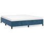 vidaXL Estructura de cama de terciopelo azul 180x200 cm vidaXL Estructura de cama de terciopelo azul 180x200 cm