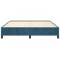 vidaXL Estructura de cama de terciopelo azul 180x200 cm vidaXL Estructura de cama de terciopelo azul 180x200 cm