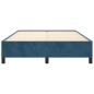 vidaXL Estructura de cama de terciopelo azul 140x200 cm vidaXL Estructura de cama de terciopelo azul 140x200 cm