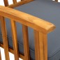 vidaXL Sillas de comedor jardín 3 uds con cojines madera maciza acacia vidaXL Sillas de comedor jardín 3 uds con cojines madera maciza acacia