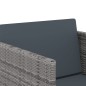 vidaXL Set de comedor para jardín 13 pzas cojines ratán sintético gris vidaXL Set de comedor para jardín 13 pzas cojines ratán sintético gris