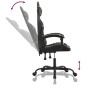 vidaXL Silla gaming giratoria cuero sintético negro y camuflaje vidaXL Silla gaming giratoria cuero sintético negro y camuflaje