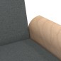vidaXL Sofá cama con reposabrazos tela gris oscuro vidaXL Sofá cama con reposabrazos tela gris oscuro