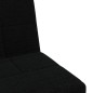 vidaXL Sofá cama con portavasos tela negro vidaXL Sofá cama con portavasos tela negro