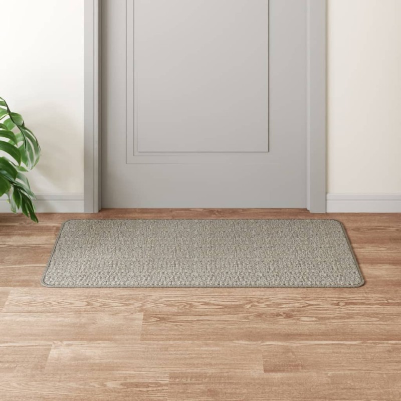 vidaXL Alfombra de pasillo con aspecto de sisal gris taupe 50x100 cm vidaXL Alfombra de pasillo con aspecto de sisal gris taupe 50x100 cm