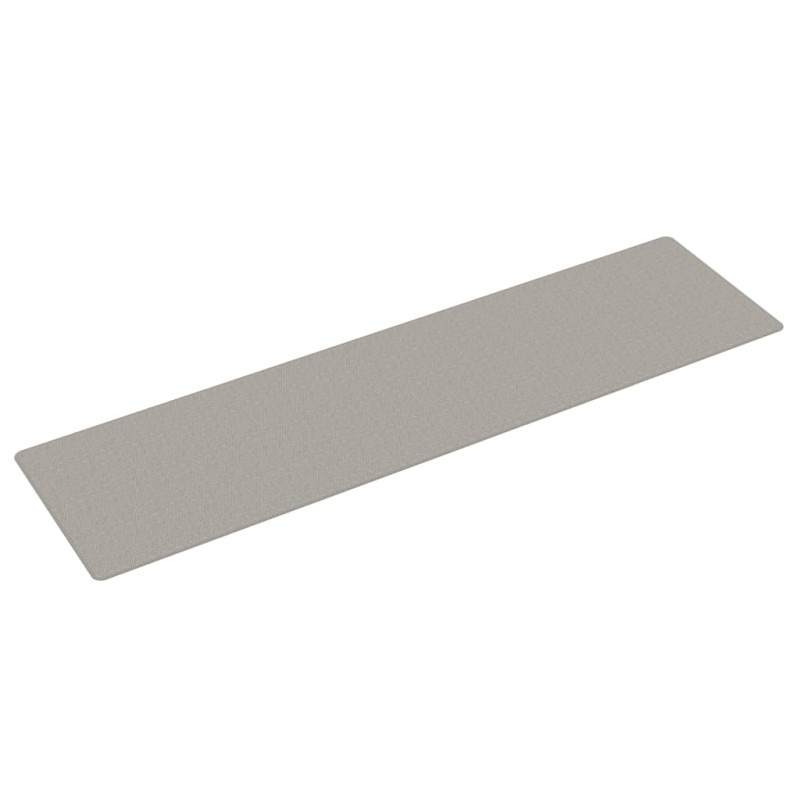 vidaXL Alfombra de pasillo con aspecto de sisal gris taupe 80x300 cm vidaXL Alfombra de pasillo con aspecto de sisal gris taupe 80x300 cm