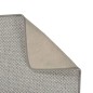 vidaXL Alfombra de pasillo con aspecto de sisal gris taupe 80x300 cm vidaXL Alfombra de pasillo con aspecto de sisal gris taupe 80x300 cm