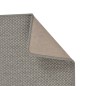 vidaXL Alfombra de pasillo con aspecto de sisal plateada 80x250 cm vidaXL Alfombra de pasillo con aspecto de sisal plateada 80x250 cm