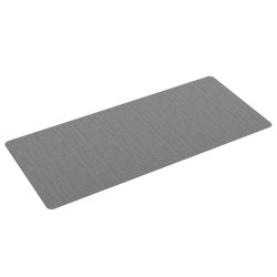 vidaXL Alfombra de pasillo gris 80x180 cm