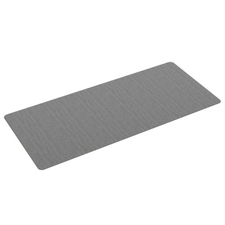 vidaXL Alfombra de pasillo gris 80x180 cm