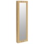 vidaXL Espejo con joyero de pared 30x8,5x106 cm vidaXL Espejo con joyero de pared 30x8,5x106 cm