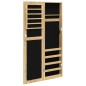 vidaXL Espejo con joyero de pared 30x8,5x106 cm vidaXL Espejo con joyero de pared 30x8,5x106 cm