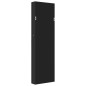 vidaXL Espejo con joyero y luces LED para pared negro vidaXL Espejo con joyero y luces LED para pared negro
