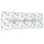 vidaXL Cojín para sofá de palets tela estampado de hojas 120x40x12 cm vidaXL Cojín para sofá de palets tela estampado de hojas 120x40x12 cm