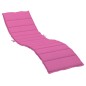 vidaXL Cojín de tumbona tela Oxford rosa vidaXL Cojín de tumbona tela Oxford rosa