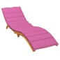 vidaXL Cojín de tumbona tela Oxford rosa vidaXL Cojín de tumbona tela Oxford rosa
