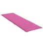 vidaXL Cojín de tumbona tela Oxford rosa vidaXL Cojín de tumbona tela Oxford rosa