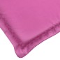 vidaXL Cojín de tumbona tela Oxford rosa vidaXL Cojín de tumbona tela Oxford rosa
