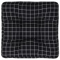 vidaXL Cojín para palés tela Oxford a cuadros negro 60x61,5x10 cm vidaXL Cojín para palés tela Oxford a cuadros negro 60x61,5x10 cm