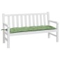 vidaXL Cojín banco de jardín tela Oxford estampado hojas 150x50x7 cm vidaXL Cojín banco de jardín tela Oxford estampado hojas 150x50x7 cm