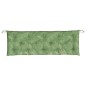 vidaXL Cojín banco de jardín tela Oxford estampado hojas 150x50x7 cm vidaXL Cojín banco de jardín tela Oxford estampado hojas 150x50x7 cm
