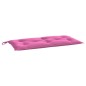 vidaXL Cojín de banco de jardín tela Oxford rosa 100x50x7 cm vidaXL Cojín de banco de jardín tela Oxford rosa 100x50x7 cm