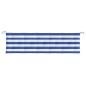 vidaXL Cojines banco de jardín 2 uds tela Oxford azul y blanco a rayas vidaXL Cojines banco de jardín 2 uds tela Oxford azul y blanco a rayas