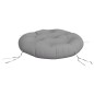vidaXL Cojín redondo tela Oxford gris Ø 60x11 cm vidaXL Cojín redondo tela Oxford gris Ø 60x11 cm