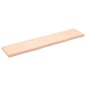 vidaXL Estante de pared madera maciza roble sin tratar 180x40x(2-6) cm vidaXL Estante de pared madera maciza roble sin tratar 180x40x(2-6) cm