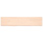 vidaXL Estante de pared madera maciza roble sin tratar 180x40x(2-6) cm vidaXL Estante de pared madera maciza roble sin tratar 180x40x(2-6) cm