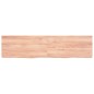 vidaXL Estante pared madera roble tratada marrón claro 160x40x(2-6) cm vidaXL Estante pared madera roble tratada marrón claro 160x40x(2-6) cm