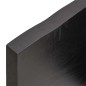 vidaXL Tablero mesa madera tratada borde vivo marrón 80x40x(2-4) cm vidaXL Tablero mesa madera tratada borde vivo marrón 80x40x(2-4) cm