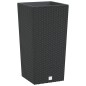 vidaXL Macetero con interior extraíble antracita 11/26,5 L ratán PP vidaXL Macetero con interior extraíble antracita 11/26,5 L ratán PP