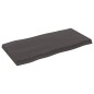 vidaXL Tablero mesa madera tratada borde vivo marrón 100x50x(2-6) cm vidaXL Tablero mesa madera tratada borde vivo marrón 100x50x(2-6) cm