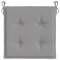 vidaXL Cojines de silla de jardín 6 uds tela Oxford gris 50x50x3 cm vidaXL Cojines de silla de jardín 6 uds tela Oxford gris 50x50x3 cm