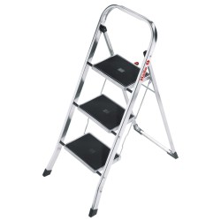 Hailo Escalera plegable K30 3 peldaños 105 cm 4393-801