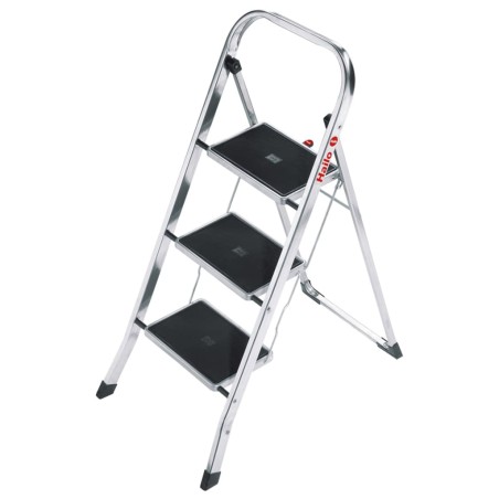 Hailo Escalera plegable K30 3 peldaños 105 cm 4393-801