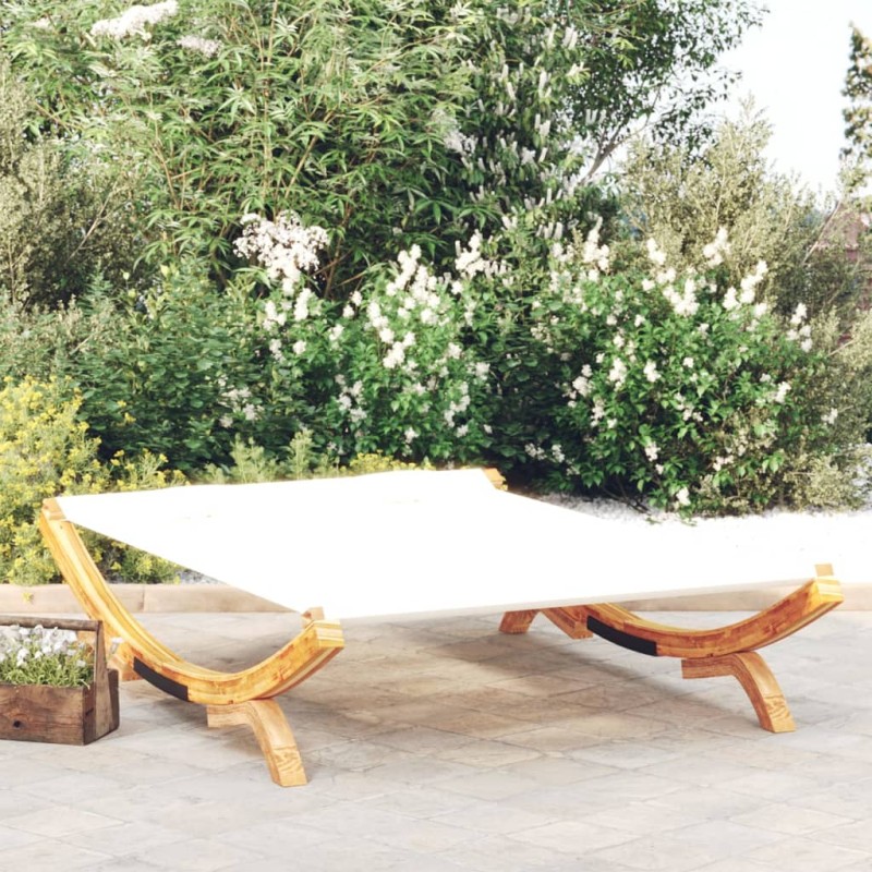 vidaXL Tumbona con dosel madera curvada gris antracita 165x188,5x46 cm vidaXL Tumbona con dosel madera curvada gris antracita 165x188,5x46 cm